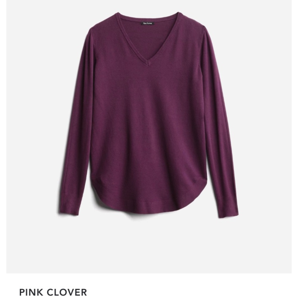 Pink Clover Sweater